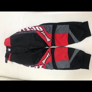 Boys toddler motorcycle riding pants. Size 1T.